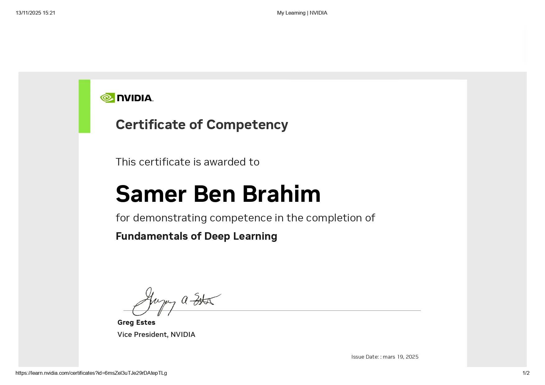 Fundamentals of Deep Learning